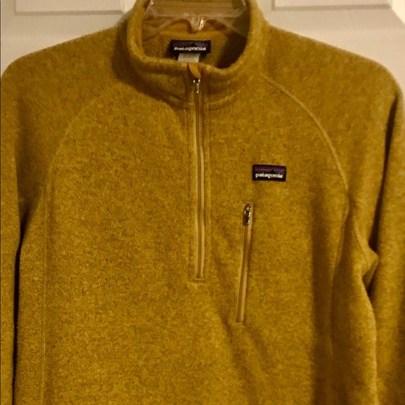 Patagonia Better Sweater Mustard Gold 